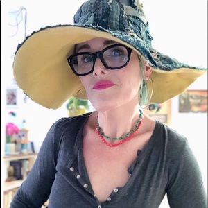 Magnolia Pearl specialty boro patch hat + romper!